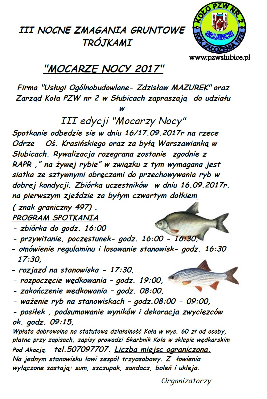 mocarze nocy 2017